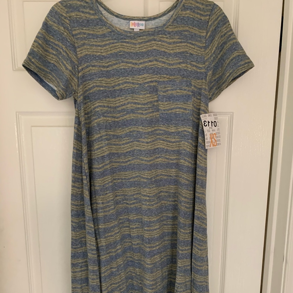 New with tags Lularoe XSmall Carly dress